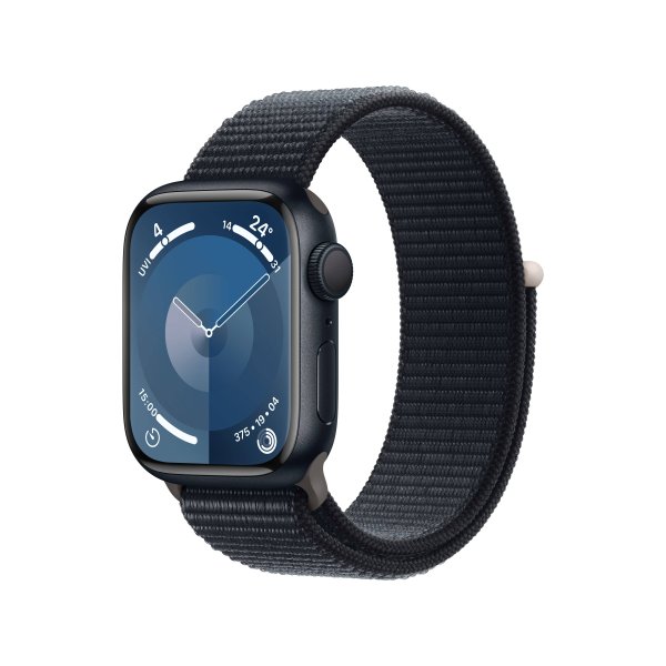 Apple Watch Series 9 Aluminiumgehäuse Mitternacht