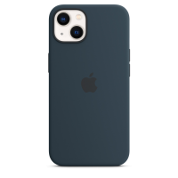 Apple Silikon Case für iPhone 13 Abyssblau