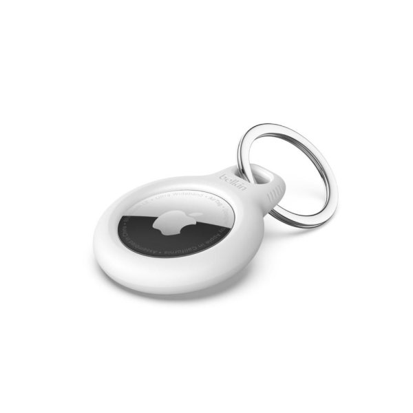 Belkin Anhänger mit Schlüsselring für Apple AirTag, Weiß