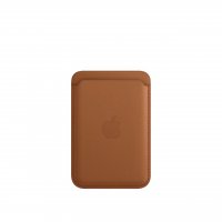 Apple iPhone Wallet Sattelbraun