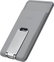 LAUT Flexi Prop MagSafe Stand Wallet für iPhone Grau