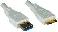 Dinic USB 3.0 Kabel Weiß