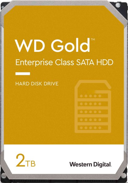 Western Digital WD GOLD SATA HDD Enterprise-Klasse, Interne Festplatte, 2TB