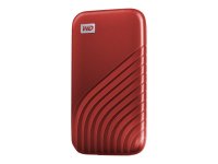WD My Passport externe SSD Rot