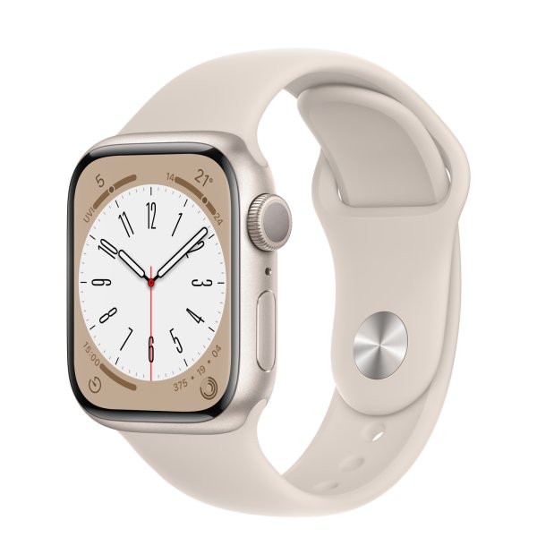 Apple Watch Series 8 Aluminuim Polarstern