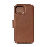 Decoded Leder Wallet mit MagSafe für iPhone 15 Plus Braun