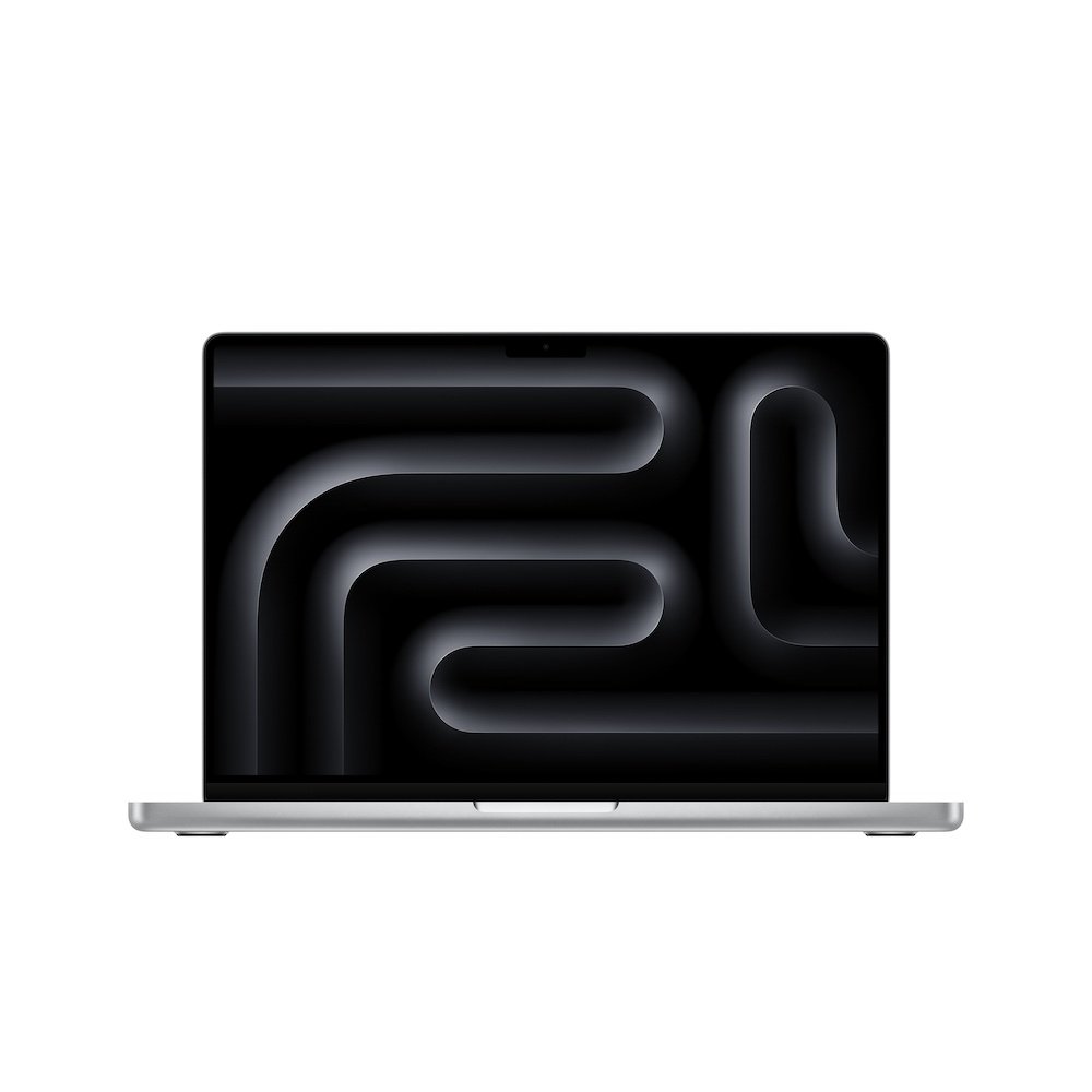 Apple MacBook Pro 14" (LATE 2023) Silber M3 Pro Chip mit 12-Core CPU, 18-Core GPU und 16-Core Neutral Engine 14" 1 TB De