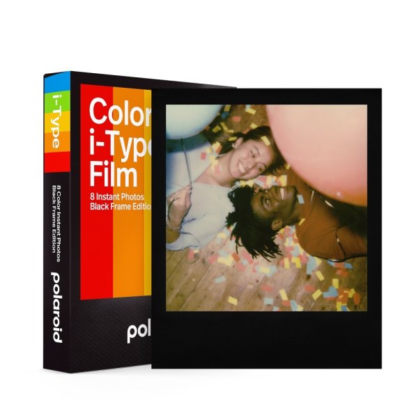 i-Type Color Film Black Frame 8x, Schwarz