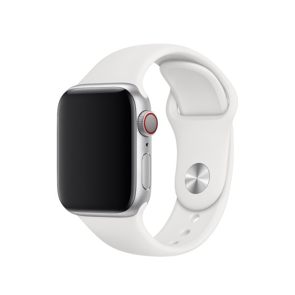 Apple Watch 40mm Sportarmband, S/M und M/L, Weiß