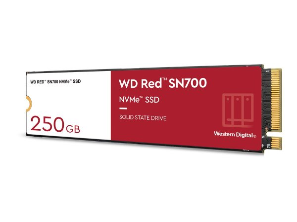 Western Digital WD Red SN700 SSD, interne Festplatte, 250GB, M.2 2280