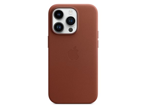 Apple iPhone 14 Pro Leder Case mit MagSafe, Umbra