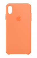 Apple iPhone XS Max Silikon Case Papaya
