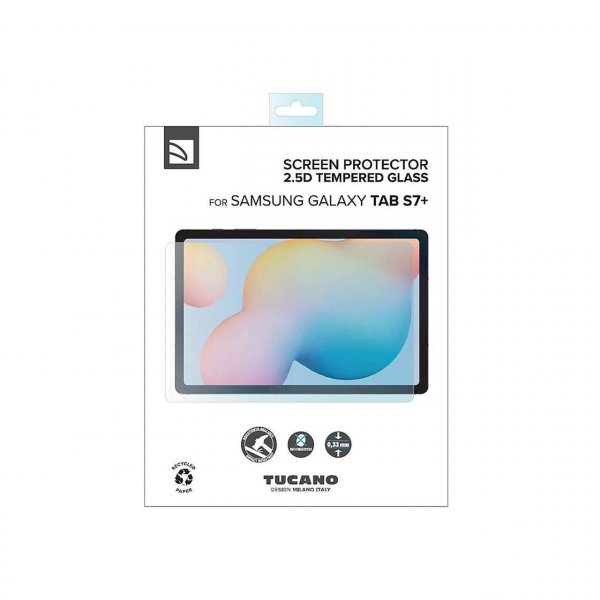 TUCANO Schutzfolie für Samsung Tab S7+
