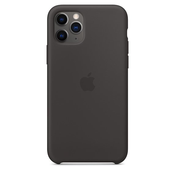 Apple iPhone 11 Pro Max Silikon Case, Schwarz