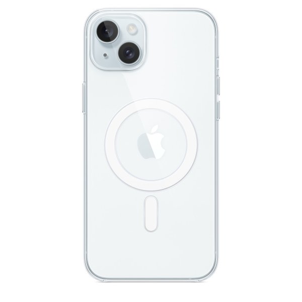 Apple iPhone 15 Plus Clear Case mit MagSafe, Transparent