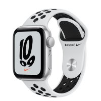 Apple Watch Nike SE Aluminiumgehäuse Silber 