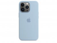 Apple Silikon Case für iPhone 13 Pro Dunstblau