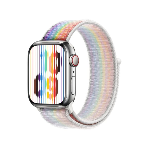 Apple Pride Edition Sport Loop Armband für Apple Watch 41 mm