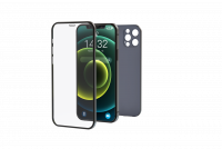 Devia 2 in 1 Ultra-Thin Tempered Glass Protective Case für iPhone 13 Schwarz