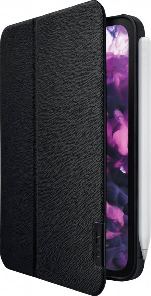 LAUT Prestige Folio Case für Apple iPad mini (6. Generation), Schwarz