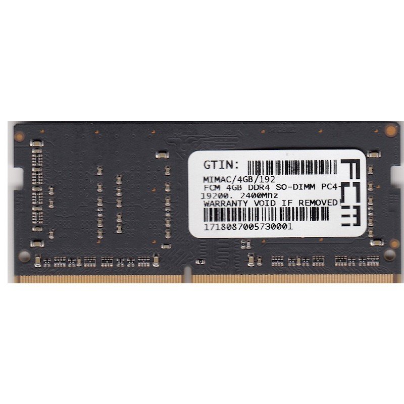 FCM HYNIX Arbeitsspeicher DDR4 SO-DIMM PC4-19200 4 GB MIMAC/4GB/192