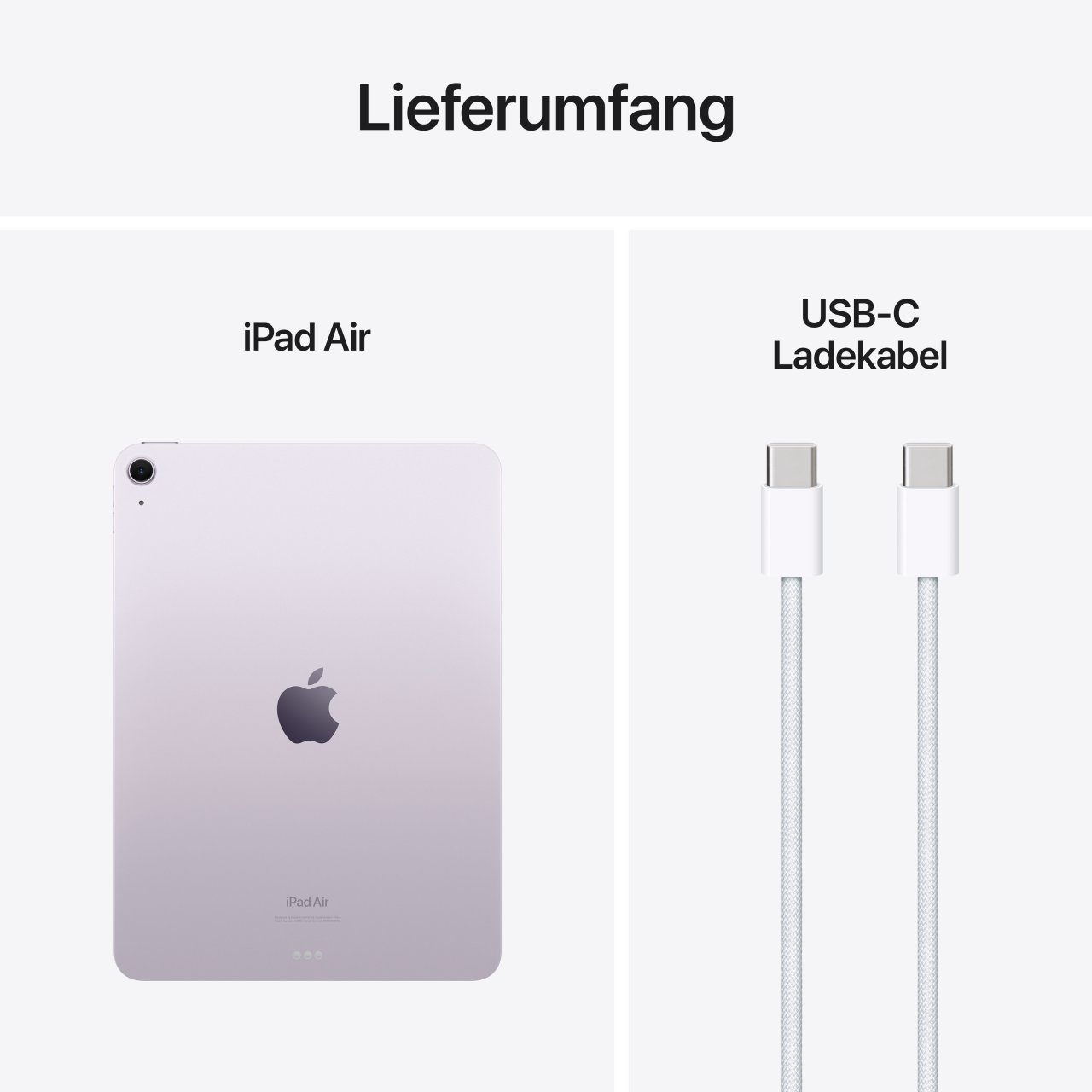 Apple iPad Air 11" (M2) Violett 11" 128GB Wi-Fi