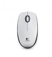 Logitech Optical Mouse B100 Weiß
