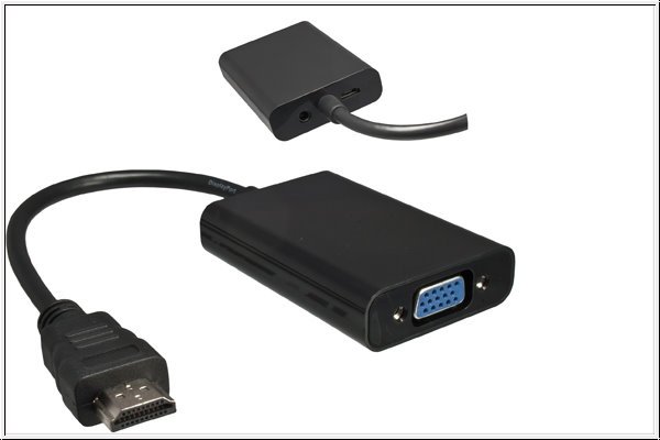 Adapter von HDMI Stecker auf VGA Buchse