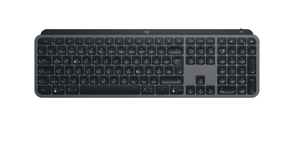 Logitech MX Keys S, Wireless Tastatur mit Hintergrundbeleuchtung, Bluetooth, Deutsch, Grafit
